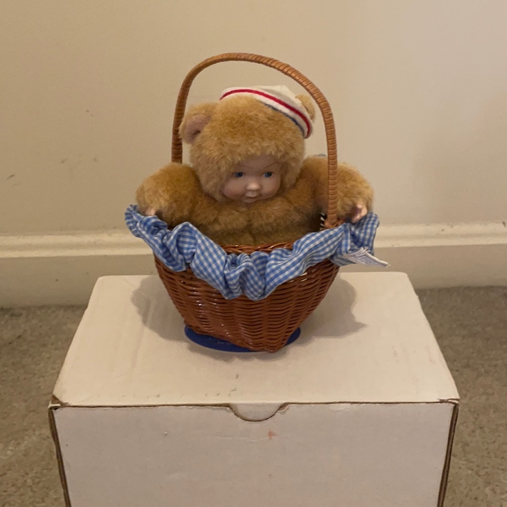 Bear in a basket